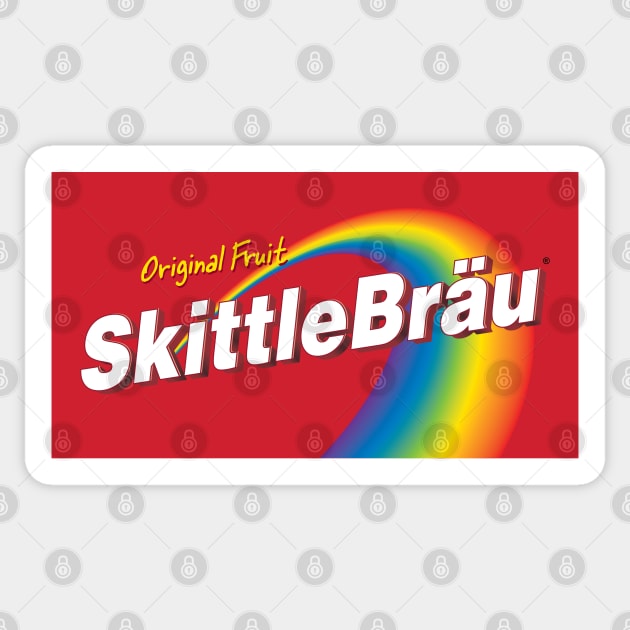 Skittlebrau Sticker by tvshirts